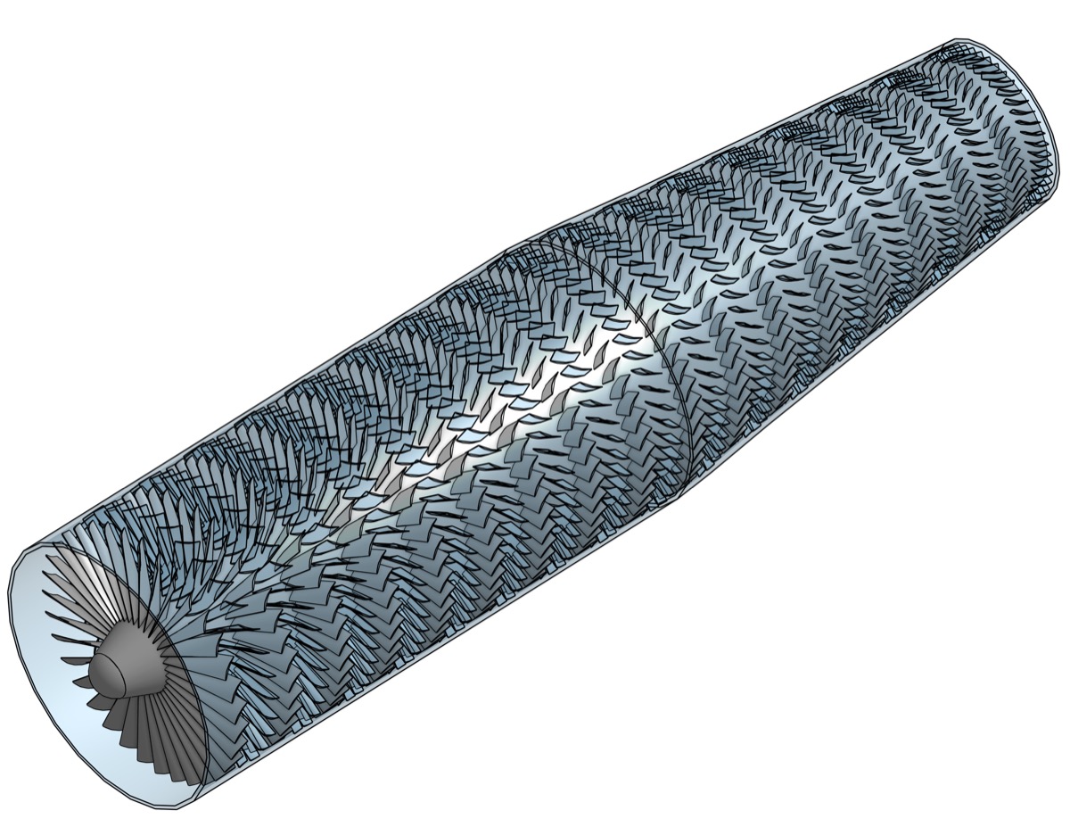 Axial Air Compressor CFD